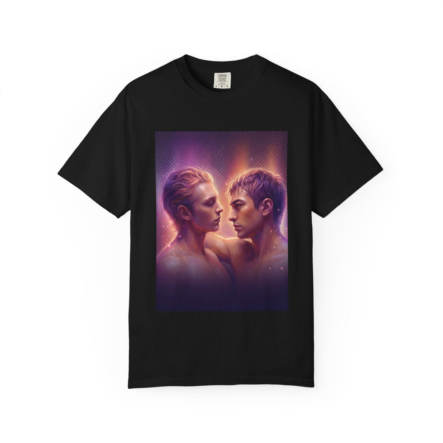 Romantic Portrait Tee — Artwork T-Shirt