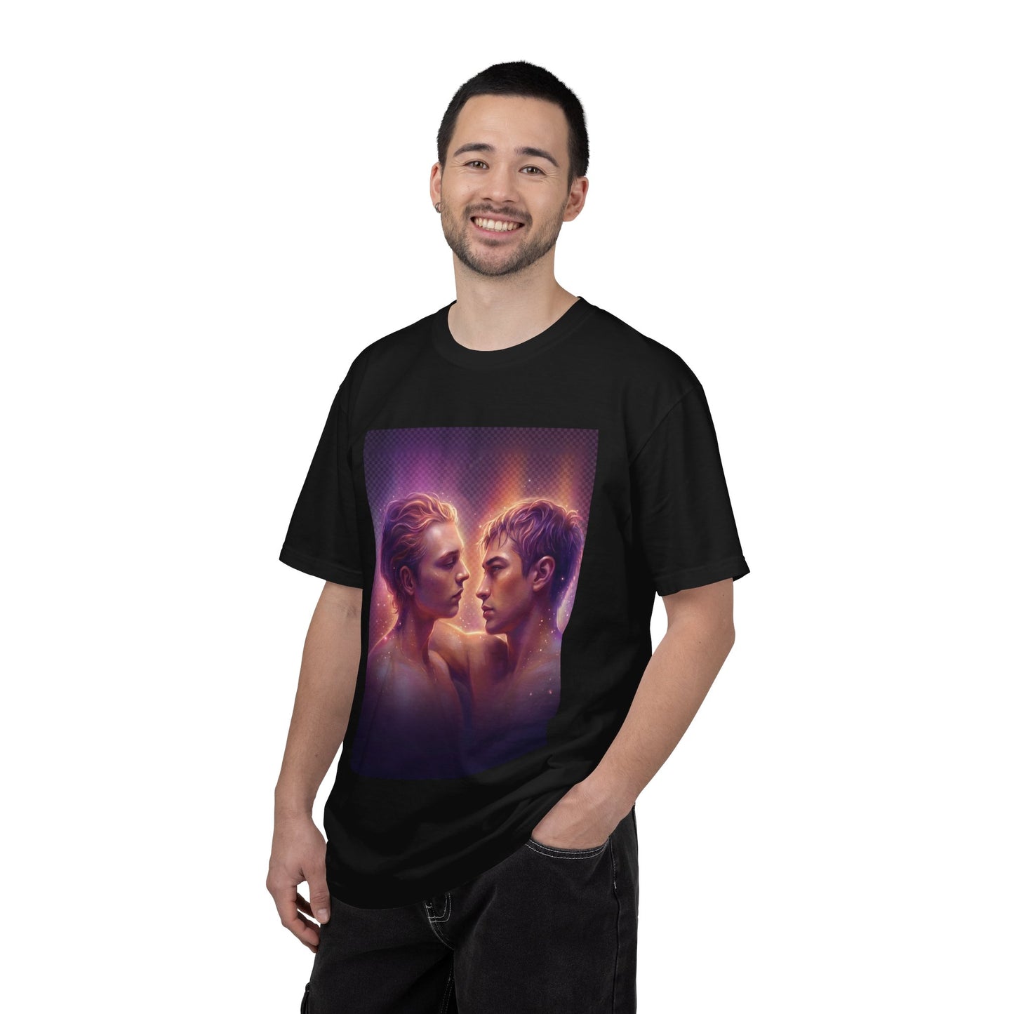 Romantic Portrait Tee — Artwork T-Shirt